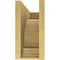 Ekena Millwork 8"W x 24"D x 16"H Classic Warren Rough Cedar Woodgrain TimberThane Corbel, Primed Tan CORUR08X24X16WARRCPR - alternate 5